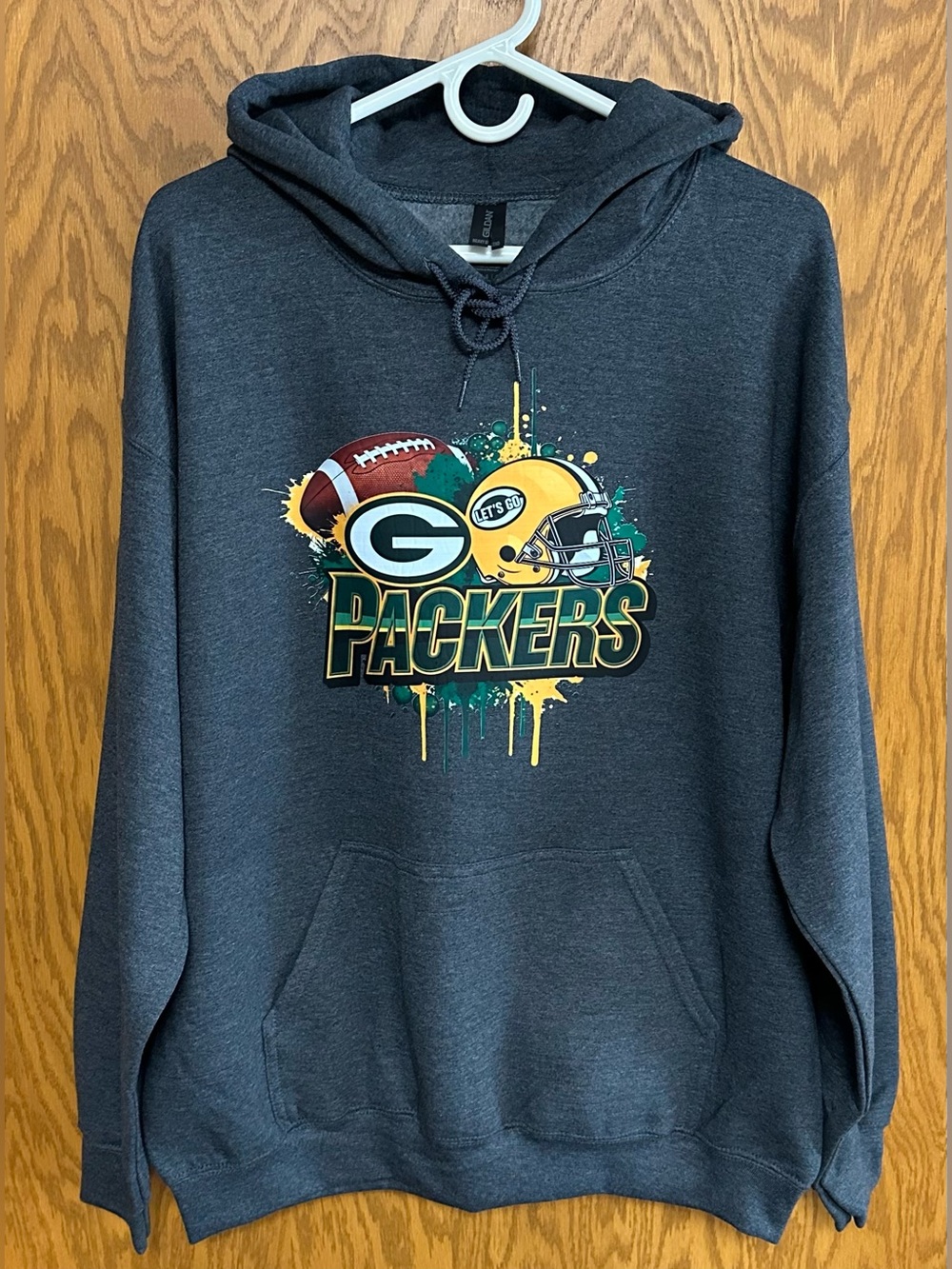 Green Bay Packers Pullover Hoodie - NIP